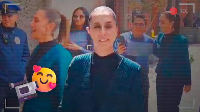 Claudia Sheinbaum caminó de Palacio Nacional a la SEP entre muestras de apoyo ciudadano