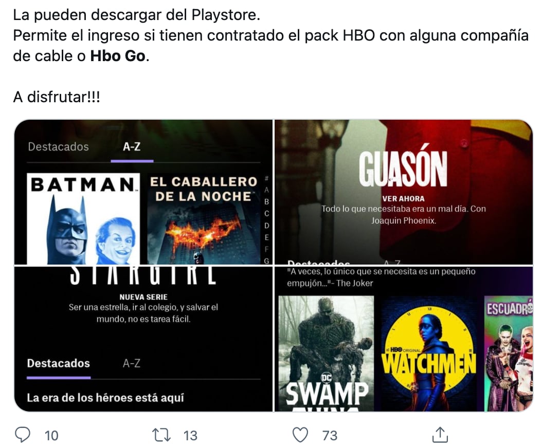 Reacción a la llegada de HBO Max