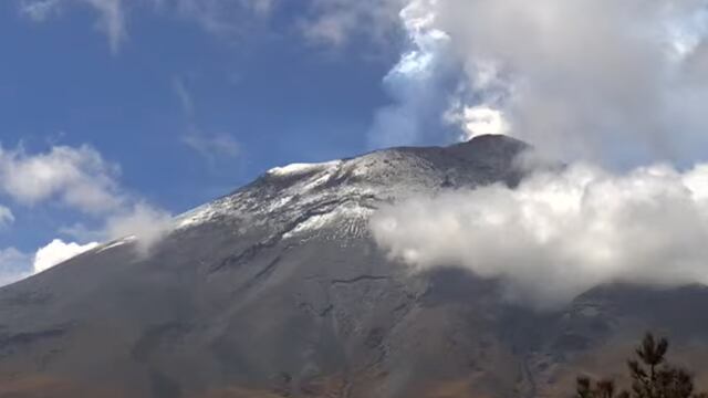 Volcán Popocatépetl el 13 de septiembre