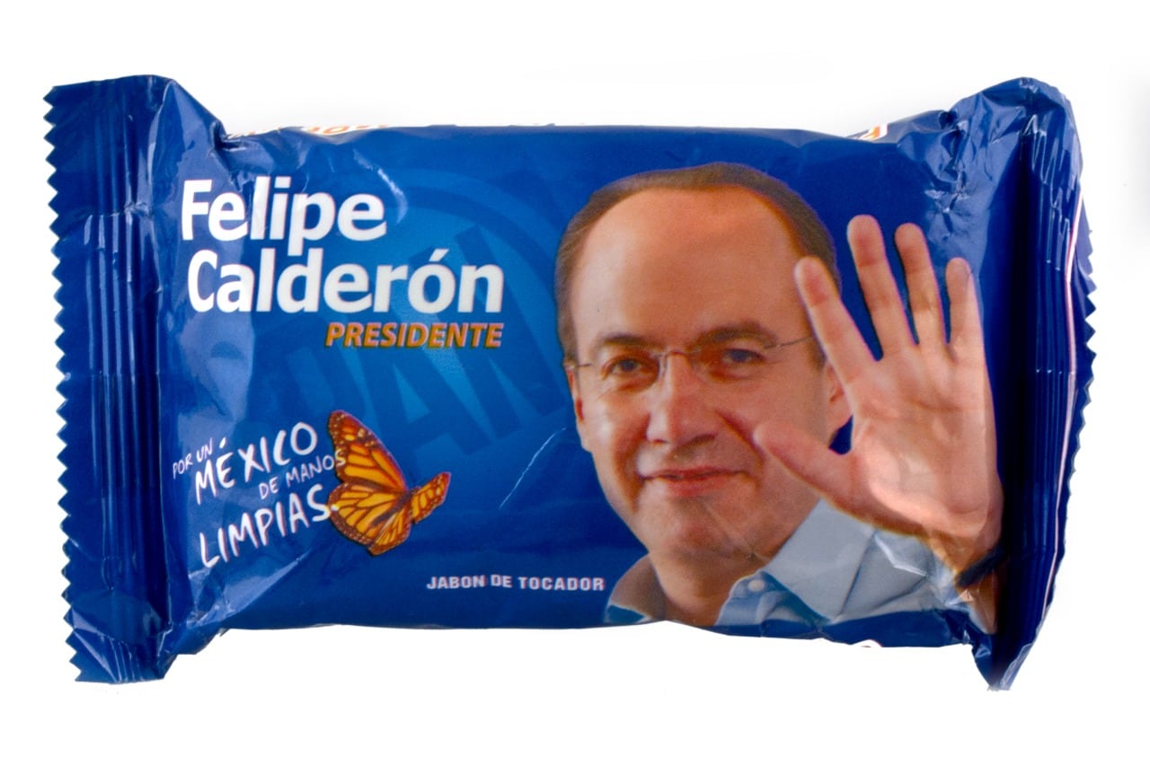 Toallitas Felipe Calderón