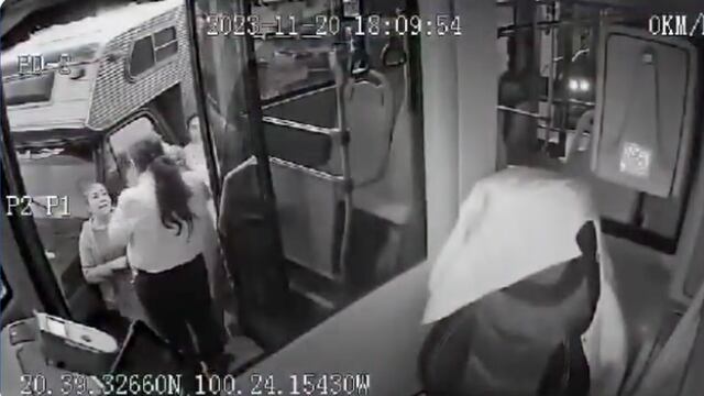 Conductora de transporte público en Querétaro es golpeada