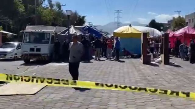 Balacera en Iztapalapa dejó un comerciante muerto