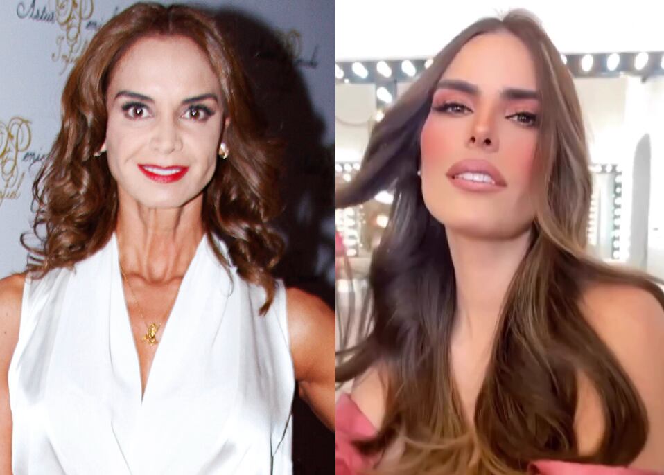 Lupita Jones y Cynthia de la Vega