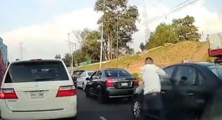 Así asaltan a conductor en la GAM