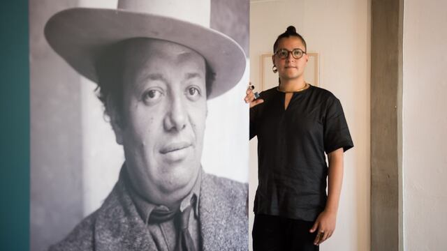 Renato Camarillo Duque, curador de la exposición.