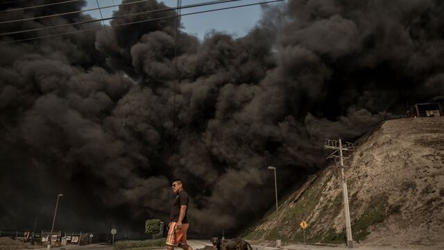 Incendios en Baja California.