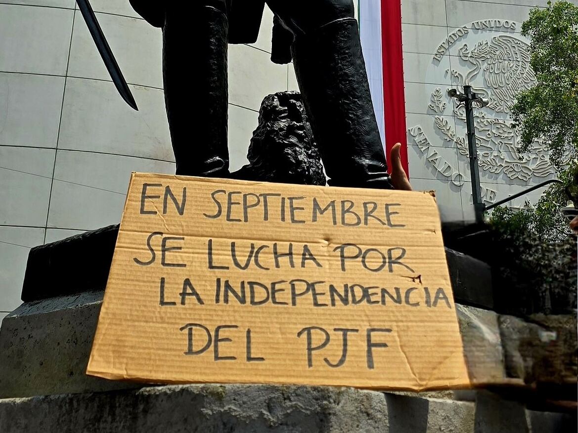 Marcha contra la reforma al Poder Judicial