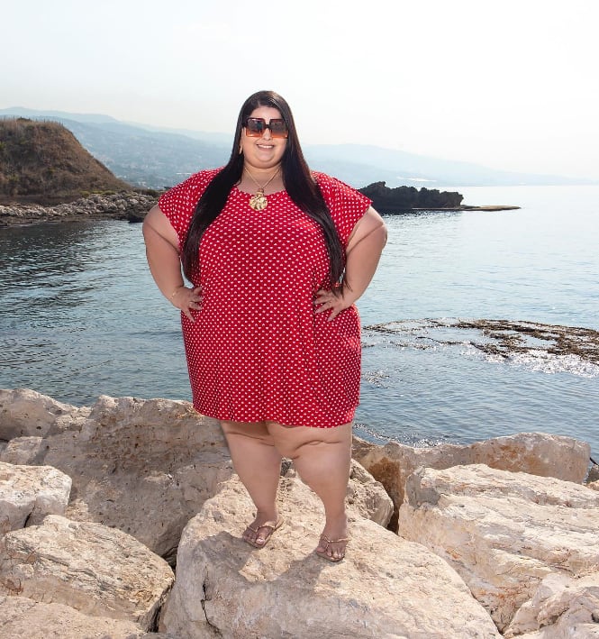 Juliana Nehme, no la dejaron abordar por gorda