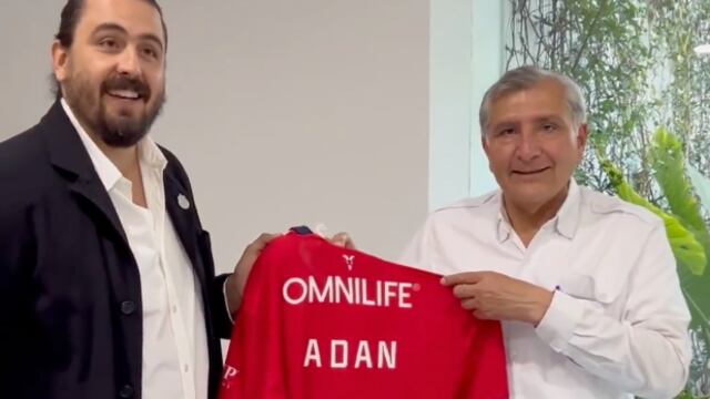 Amaury Vergara y Adán Augusto