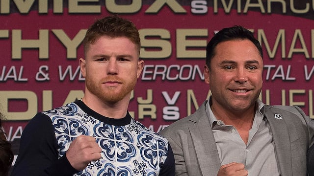 Canelo y De la Hoya