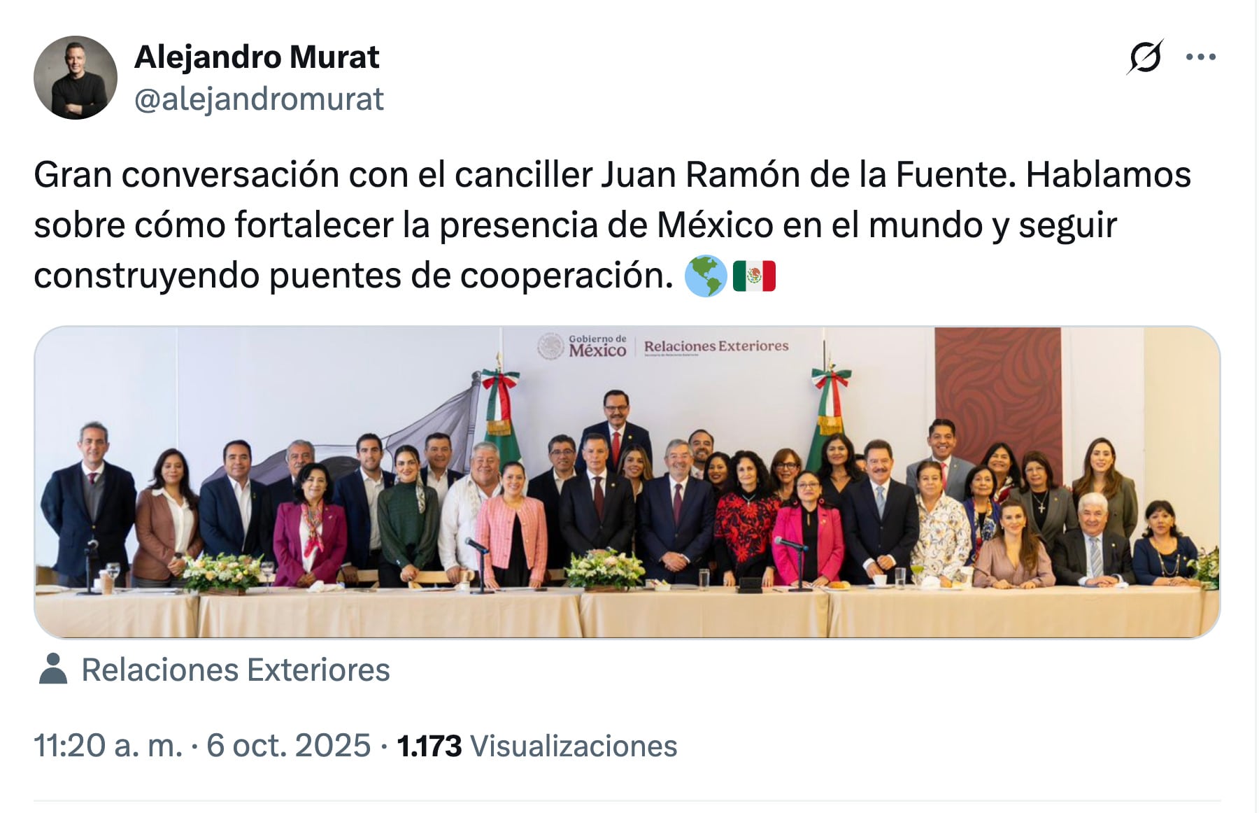 SRE y Senado se reúnen para plantear estrategia en revisión del T-MEC
