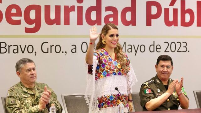 Evelyn Salgado en Consejo Estatal de Seguridad Pública