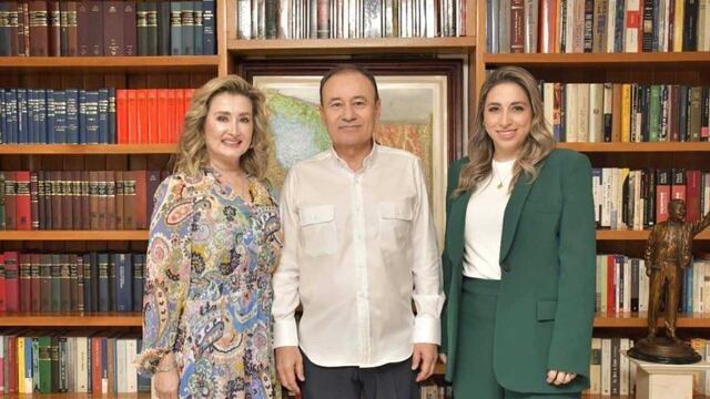 Alfonso Durazo, Karina Zárate y Ely Sallard