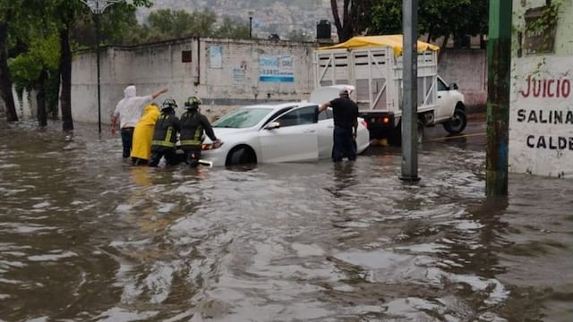 Encharcamiento en Gran Canal