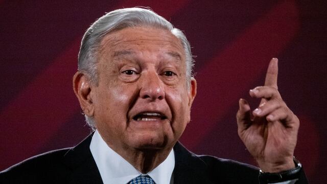 AMLO en su conferencia mañanera