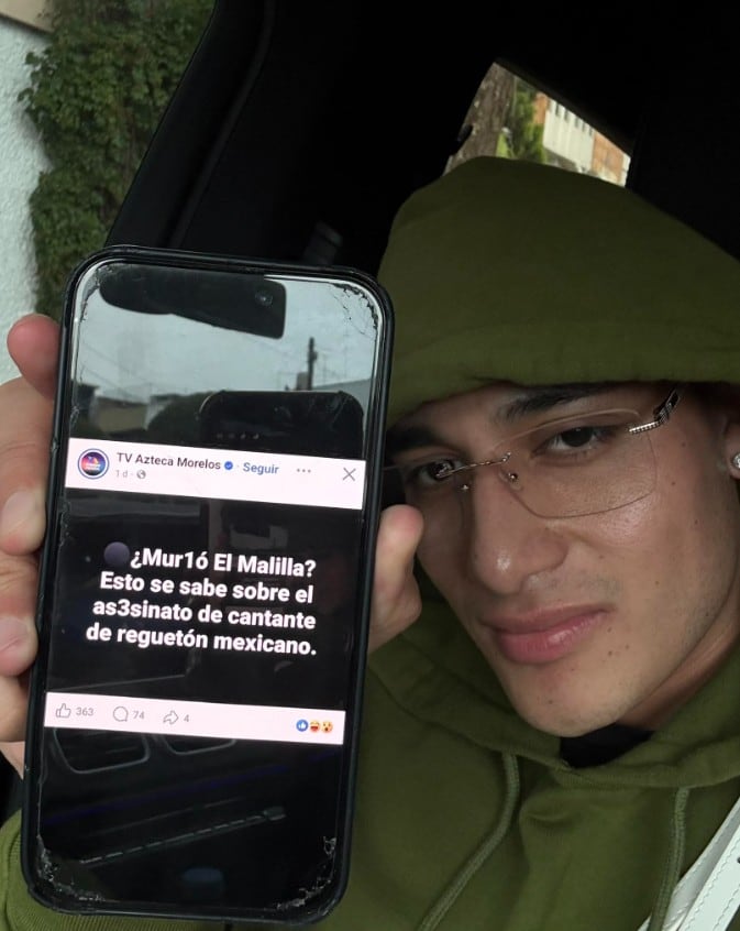 El Malilla acusa a TV Azteca de difundir información falsa