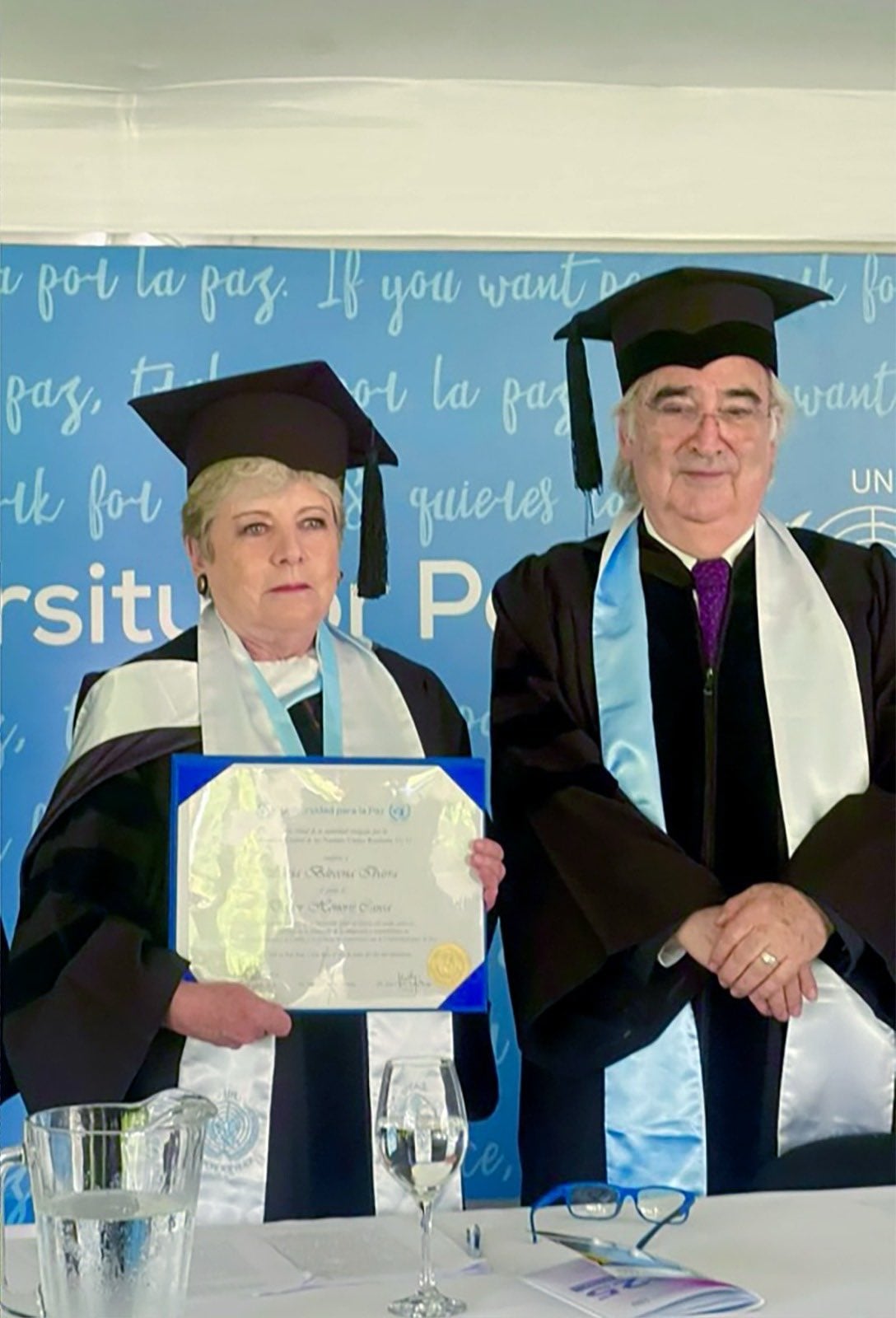Alicia Bárcena recibe Doctorado Honoris Causa