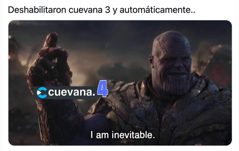 Meme de Cuevana