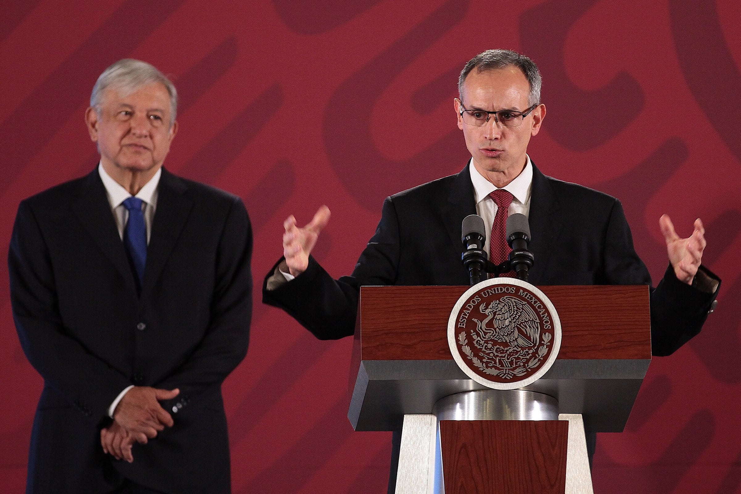 AMLO y Hugo López-Gatell