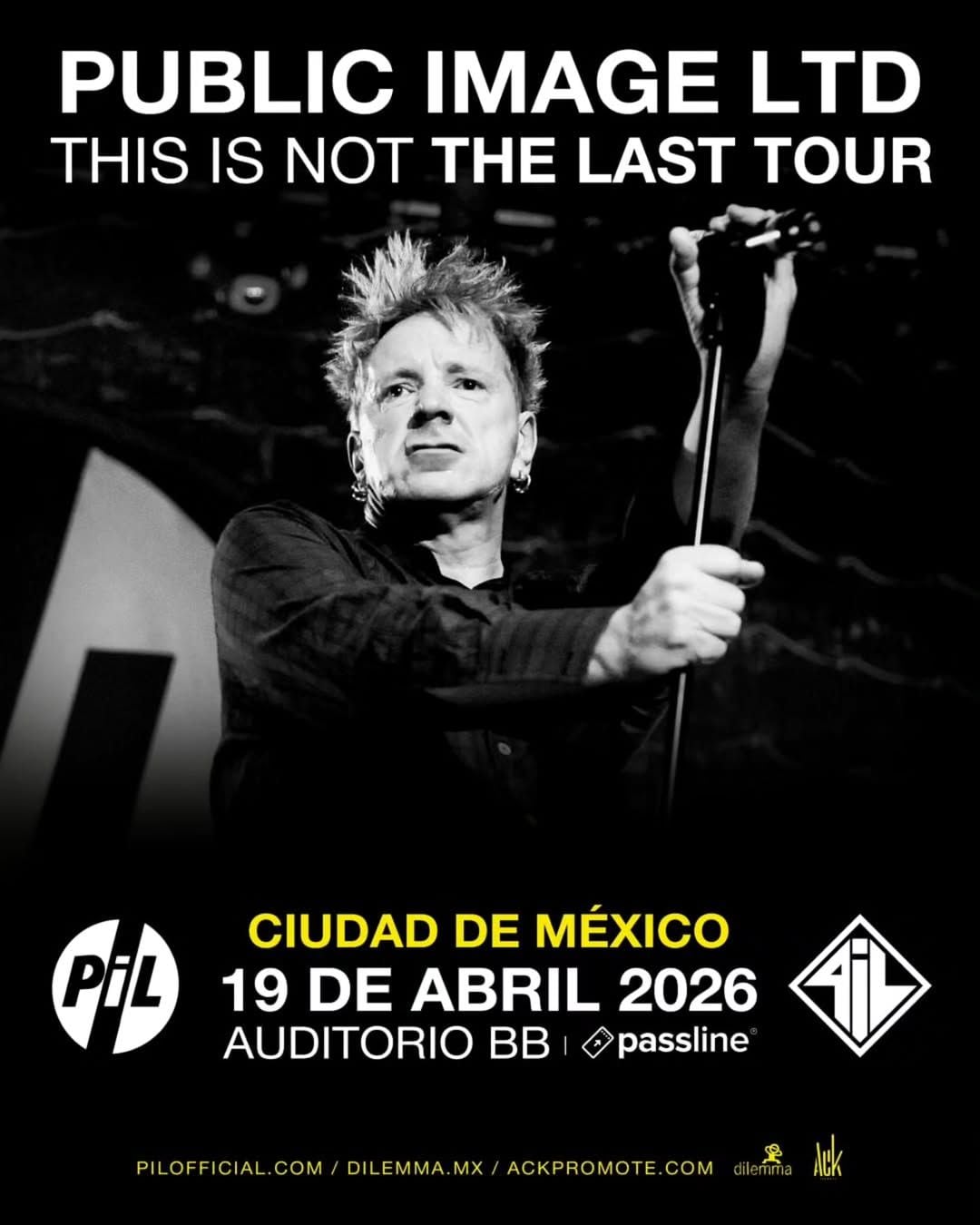 Concierto de Public Image Ltd en Auditorio BB