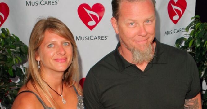James Hetfield y Francesca Hetfield