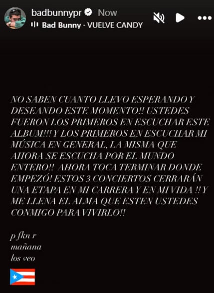 Historia de Bad Bunny