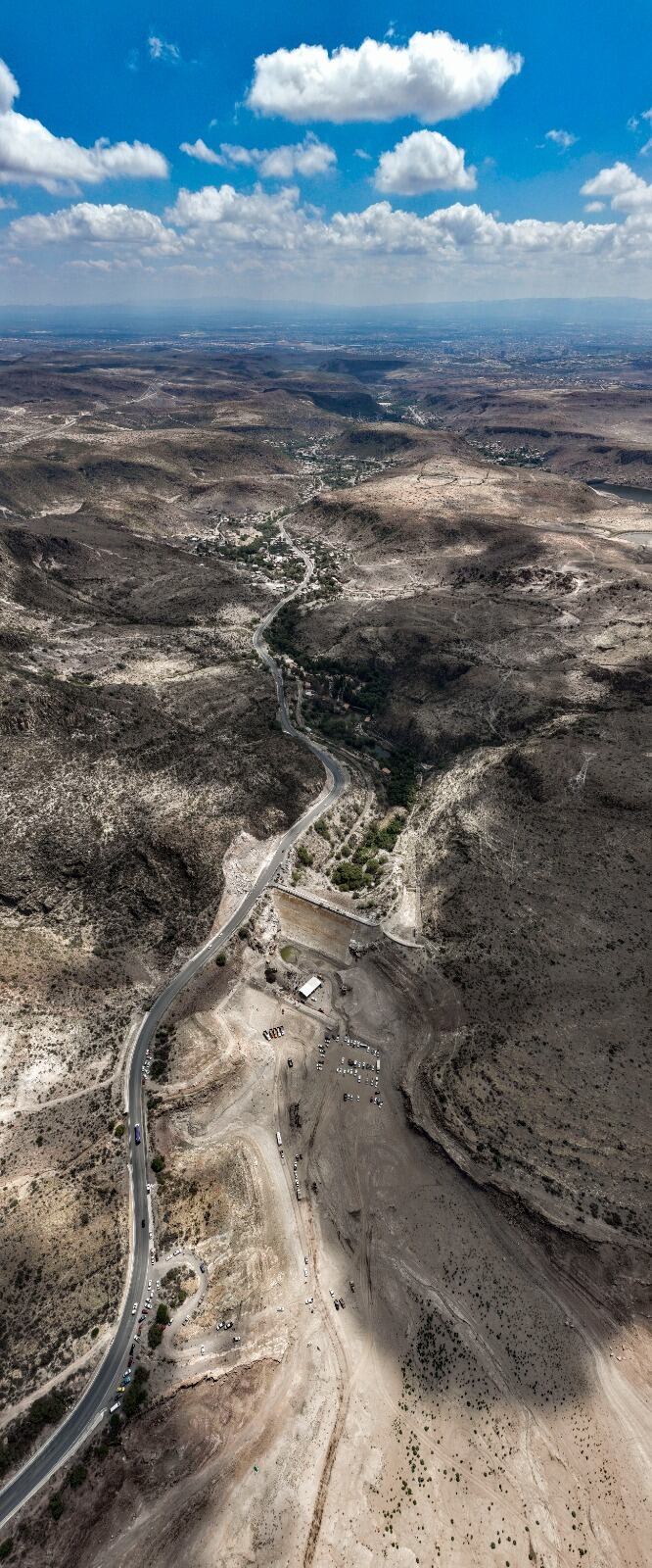 Presa "El Peaje" en San Luis Potosí