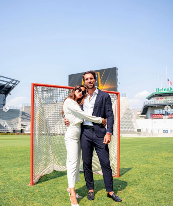 Eiza González y Paul Rabil