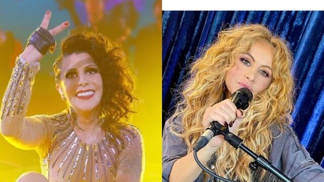 Alejandra Guzmán y Paulina Rubio