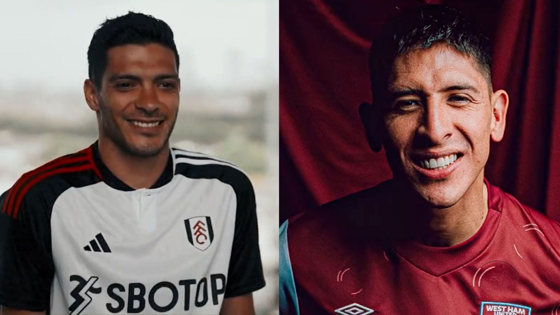 Raúl Jiménez y Edson Álvarez.