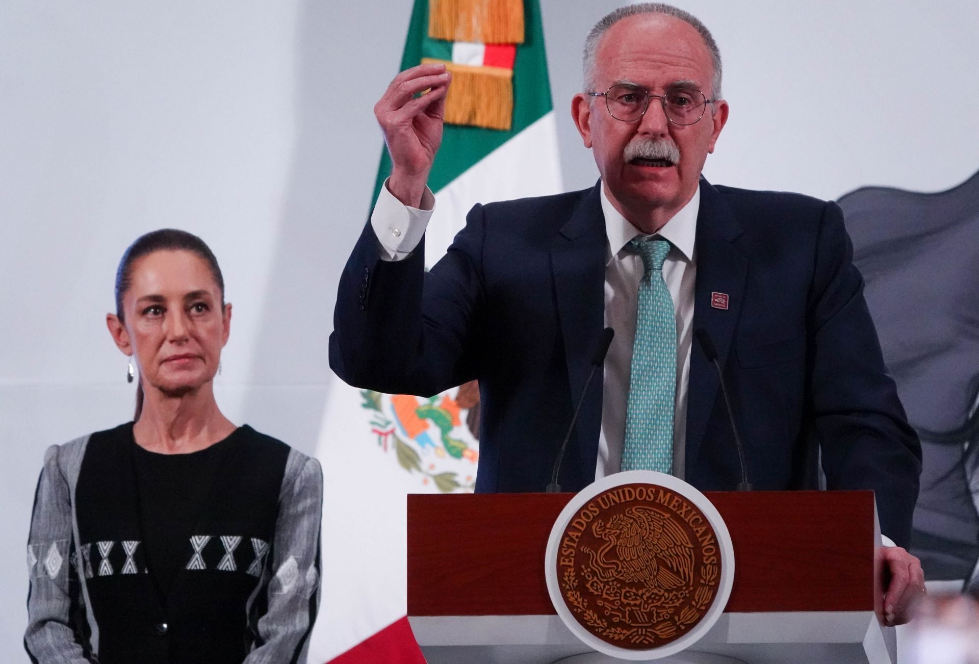 Sheinbaum recibe a Berdegué y a la Secretaria de Agricultura de Estados Unidos por gusano barrenador