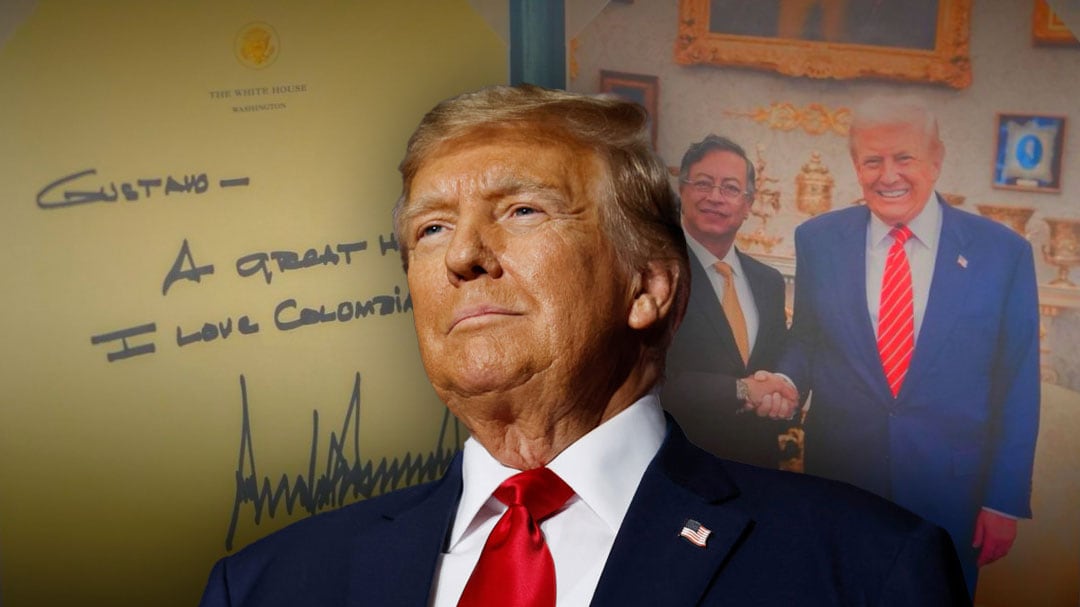 Trump envía mensaje a Petro tras su reunión: “Amor a Colombia”