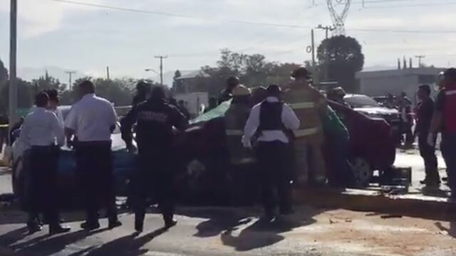 Camila y Tadeo resultaron gravemente heridos en el accidente