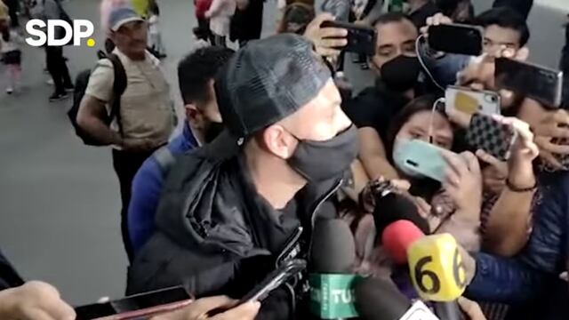 Carlos Rotondi llegó a la Ciudad de México para reportar con Cruz Azul de cara al inicio del Apertura 2022.