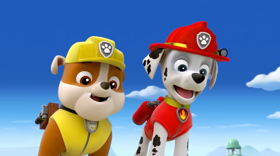 Marshall de Paw Patrol por el Día Mundial de la Comedia del Arte