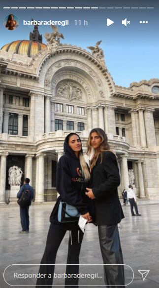 Mar de Regil y Bárbara de Regil.