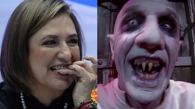 Xóchitl Gálvez y vampiros