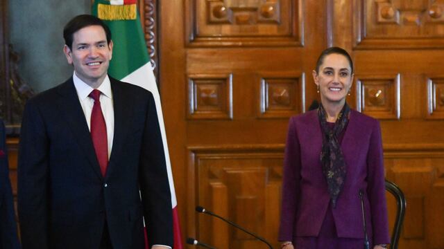 Reunión de Claudia Sheinbaum y Marco Rubio