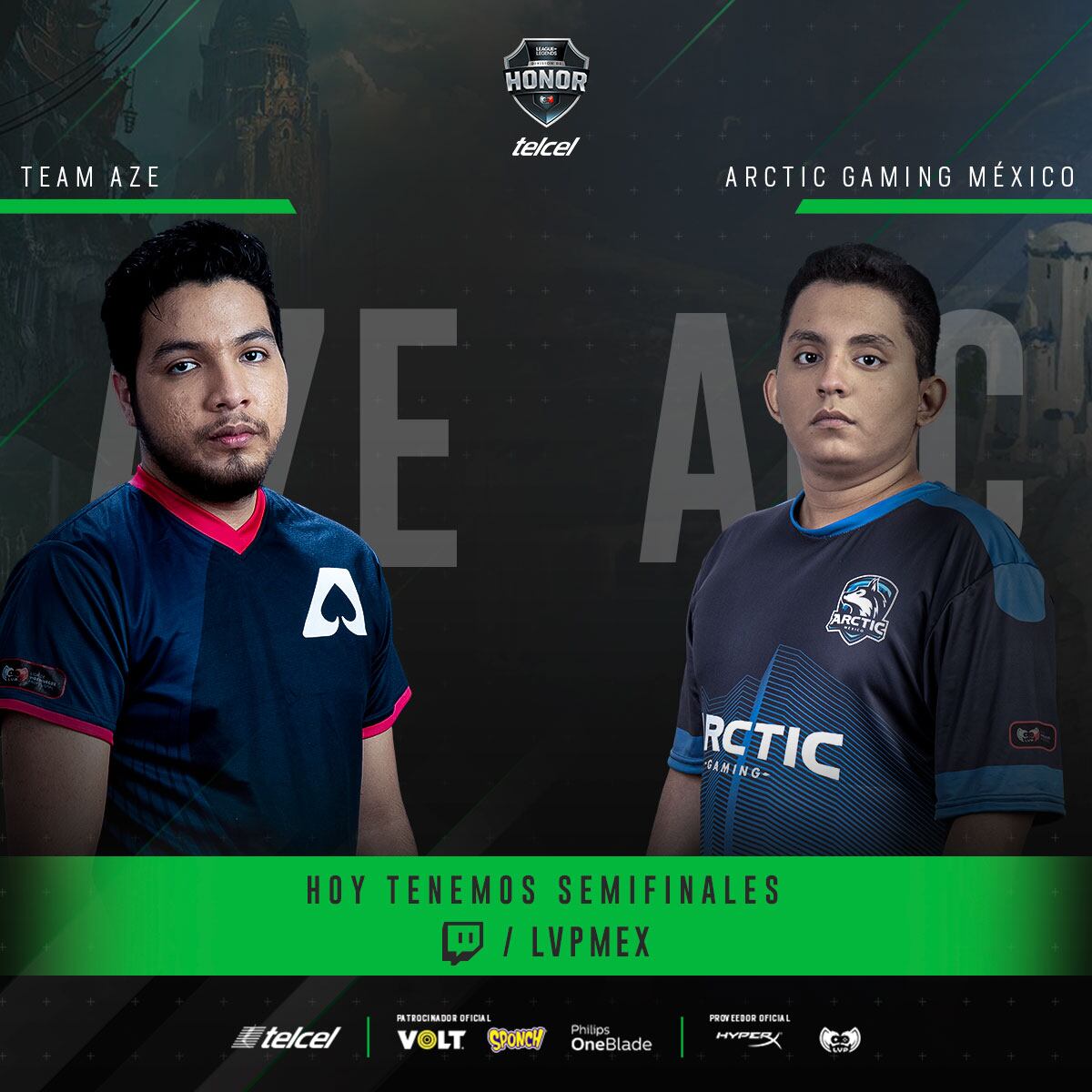 Team AZA y Arctic Gaming