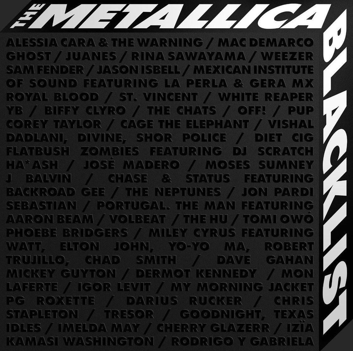 'Black Album' de Metallica