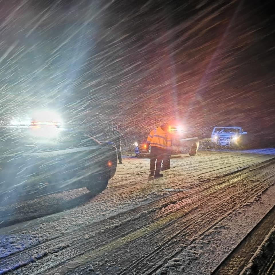 Nevada en La Rumorosa, Baja California