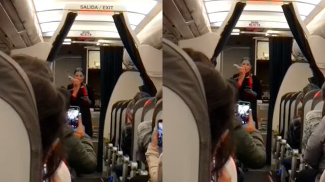 Sobrecargo canta All I Want for Christmas is You en vuelo de Iberia y se hace viral