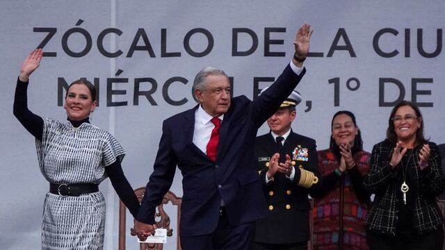 Claudia Sheinbaum y Marcelo Ebrard asistieron al informe de gobierno de AMLO