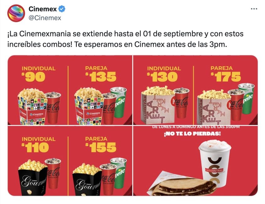 Cinemexmanía en Cinemex