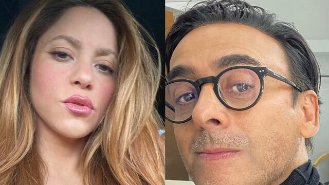 Adal Ramones le tocó la cintura a Shakira y ella lo puso en su lugar