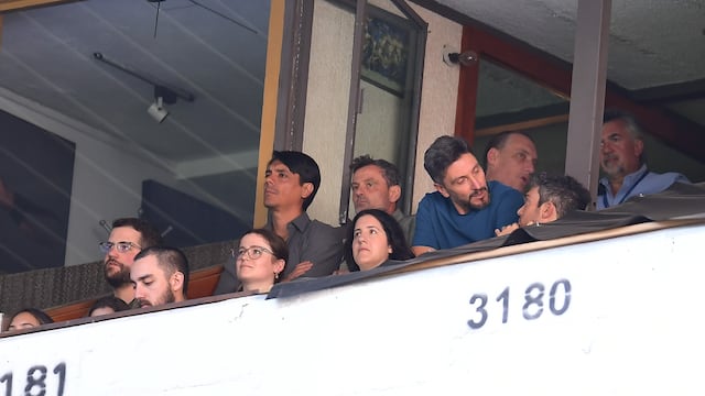 Diego Cocca estuvo en el estadio Azteca