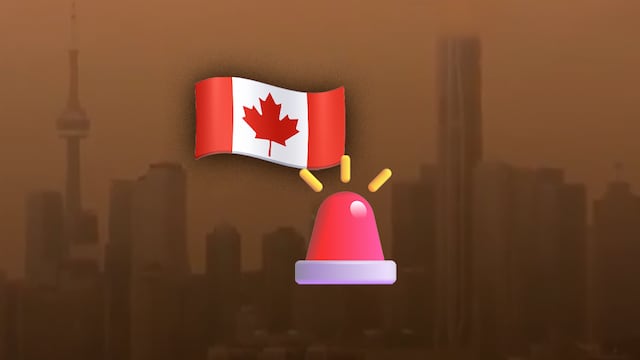 El humo de cientos de incendios forestales deterioró la calidad del aire en Toronto y otras ciudades de Canadá