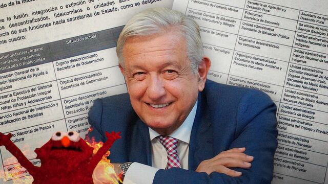AMLO quiere extinguir y fusionar 18 institutos y organismos descentralizados