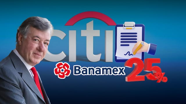 Citi concreta la venta del 25% de Banamex a Fernando Chico Pardo