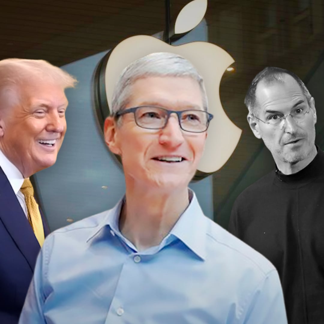 Trump elogia a Tim Cook y asegura que superó a Steve Jobs en Apple